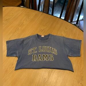 Rams Cropped Tee